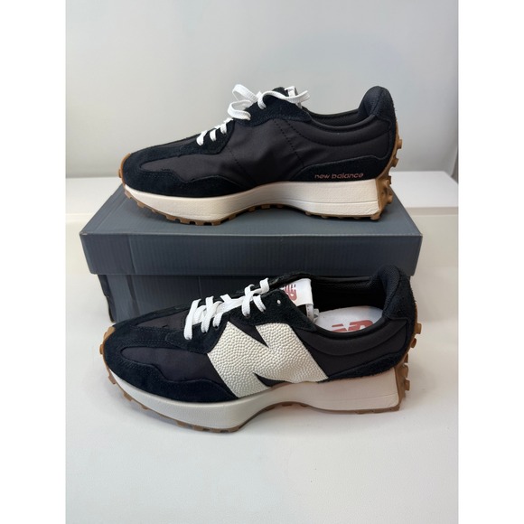 New Balance Shoes - New Balance 327 Sneakers Black White WS327BL Size 9 NEW